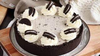 CHEESECAKE de OREO Sin Horno y Sin Gelatina  CUKit [upl. by Brainard]