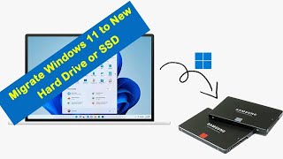 How to Migrate Windows 11 to New Hard Drive or SSD [upl. by Atilegna]