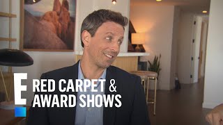 Seth Meyers Gushes Over His Kids and Talks Fathers Day  E Red Carpet amp Award Shows [upl. by Eada]