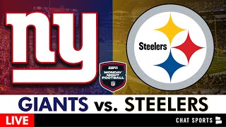 Giants vs Steelers Live Streaming Scoreboard Free PlayByPlay Highlights  NFL Week 8 MNF [upl. by Avril477]