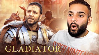 FIRST TIME WATCHING GLADIATOR 2000 MOVIE REACTION [upl. by Yajnas147]