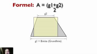 Fläche eines Trapez berechnen [upl. by Cleodel]