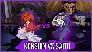 Rurouni KenshinKenshin vs Saito Análisis [upl. by Ahsienyt]