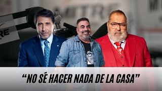 El pase de Eduardo Feinmann y Jorge Lanata con Roberto Moldavsky “No sé hacer nada de la casa” [upl. by Groome640]