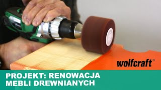 Projekt DIY renowacja drewnianej komody z zestawem do renowacji mebli  wolfcraft [upl. by Crespo]