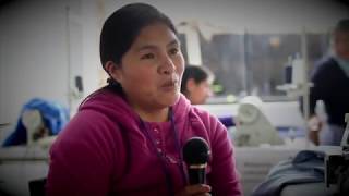 ASOCIACIÓN TEXTIL EL PROGRESO  MUJERES UNIDAS PARA SALIR ADELANTE [upl. by Redmund]