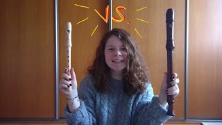 German vs Baroque Soprano vs Alto  Recorder Ep 5 [upl. by Graniela489]