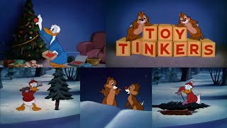 Toy Tinkers 1949  Chip n Dale vs Donald Duck [upl. by Rihaz]