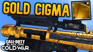 Gold CIGMA 2 Launcher All Camo Tips amp Tricks Black Ops Cold War [upl. by Ardnuhsal]