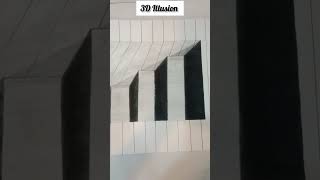 Staircase 3D Illusion🔥😎 art gaming viralvideo yt trending  😎 Akshat Gamerz 😎 [upl. by Enitsed]