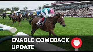 Teddy Grimthorpe on Enable comeback run [upl. by Neuburger361]