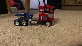 Optimus prime transformation [upl. by Nedyarb]