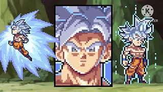 Pack de sprites de goku ultra instinto dominado swl [upl. by Neemsay488]