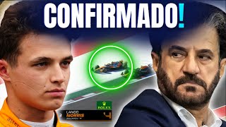 Chefe da FIA REVELA porque Norris foi PUNIDO contra Verstappen na F1 [upl. by Chase]