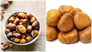 Best and Easy Way to eat Chestnuts  Roasted Chestnuts [upl. by Veriee]