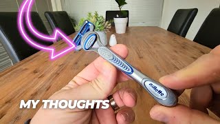 Gillette Fusion5 Men’s Razor Handle Review [upl. by Zetnwahs]