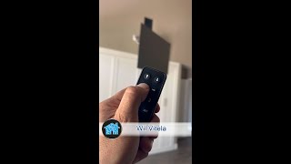 Mantel Mount Motorized Drop Down TV Mount install by Wil Vitela Home Tech Expert [upl. by Nobel74]