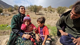 The daily life of Nargis a rural woman and mother of four children in Iran par8484 [upl. by Dibbell]