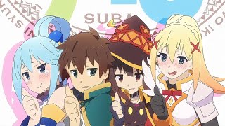 「Creditless」Konosuba OP  Opening 2「UHD 60FPS」 [upl. by Browne]