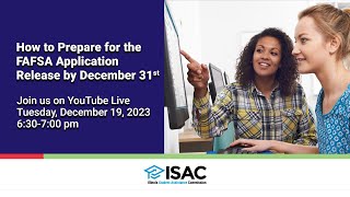 How to Prepare for the FAFSA Application Release by December 31st [upl. by Sirrah]