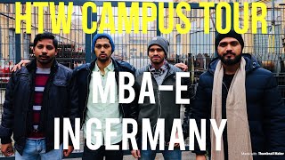 HTW BERLIN CAMPUS TOUR GERMANY MBAE STUDENTS PART 1 by Nikhilesh Dhure [upl. by Lleynad]