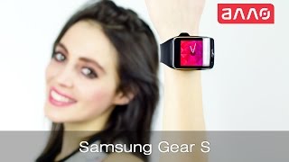 Видеообзор смартчасов Samsung Gear S SMR750 [upl. by Jolie]