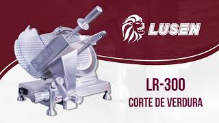 LUSEN  Rebanadora Comercial  LR300 [upl. by Ecnaiva]