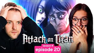 Attack on Titan  Season 4 Episode 20 REACTION [upl. by Banna]