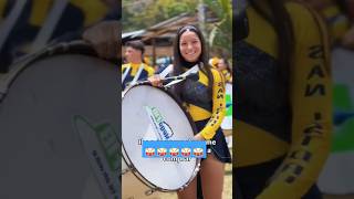 Marching band girl trend music ytshorts funny band marchingband viralclips brazilian funk [upl. by Enyak]