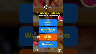 pronuncia frutas en inglés [upl. by Cindy535]