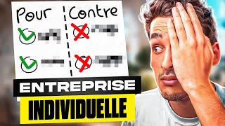 Entreprise Individuelle  Avantages et Inconvénients ✅❌ [upl. by Omrelliug]