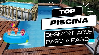 🏊‍♂️Piscina de madera [upl. by Ilegna]