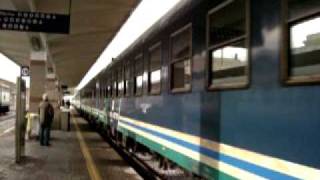 Intercitynotte MilanoCrotonein arrivo a Taranto [upl. by Geoffrey]