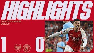 HIGHLIGHTS  Arsenal vs Manchester City 10  Martinelli returns to win it [upl. by Hanser]