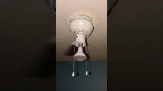 Ceiling fan wobbling with light bulb falling out remake ceilingfan beats memes shorts [upl. by Alad]