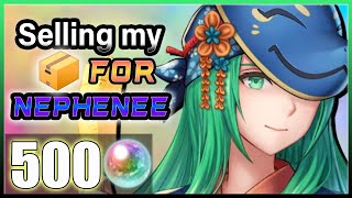 Selling my 📦for Harmonic Nephenee Timidity Trials Summoning Session  Fire Emblem Heroes [upl. by Floro629]