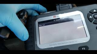 VIDENT iAuto 702 Pro Multiapplicaton Service Tool Toyota TPMS Program Attempt Part 1 [upl. by Adiuqram]