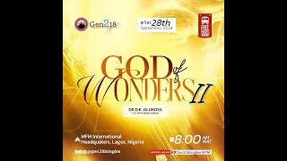 GOD OF WONDERS II  GEN218 SINGLES PROGRAMME SEPTEMBER EDITION [upl. by Vivi]