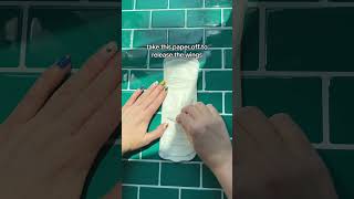 Period Tutorial How to Put on a Pad [upl. by Ramilahs]