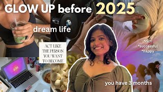 How to hit the RESET button amp LEVEL UP in 3 months before 2025 manifest glowup dreamlife [upl. by Yvette]