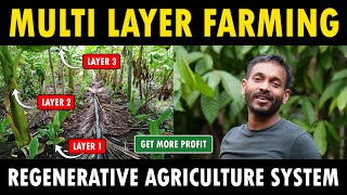 Organic Regenerative Agriculture and Sustainable Multi layer Farming System  Varanashi Farms [upl. by Neelav]