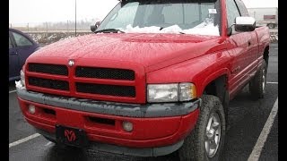 1997 Dodge Ram 1500 Sport Start Up and Tour [upl. by Tamaru933]