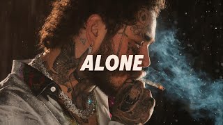 FREE POST MALONE x POP Type Beat  quotALONEquot [upl. by Finkelstein]