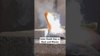 Solar Death Ray vs Rock and Wiener physics science [upl. by Scully]