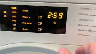 How to enter service mode on a Miele W1 washing machine [upl. by Mcleroy]