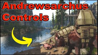 Ark Andrewsarchus Controls  ALL Andrewsarchus Controls and Attacks for Console [upl. by Sanyu]