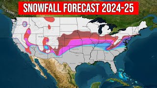 UPDATED This Is How Much Snowfall YOU Could See THIS WINTER [upl. by Alyahs]