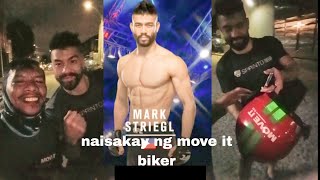 Mark mugen striegl naisakay ng move it biker mctaxi rider [upl. by Ardnoyek]