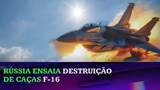 Rússia se prepara para destruir caças F16 e ataca novamente aeródromo inimigo [upl. by Sharleen759]