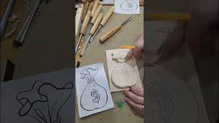 Relief Carving Tutorial  Bag of Gold [upl. by Anor976]